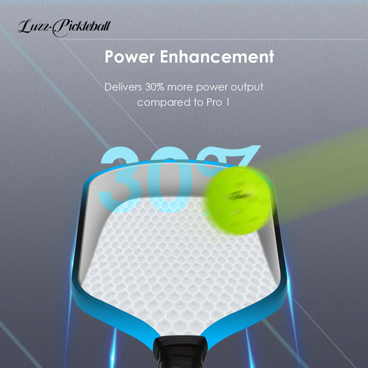 Luzz Pro 2.0 Archer Professional Pickleball Paddle - Elevating Power, Precision, and Performance