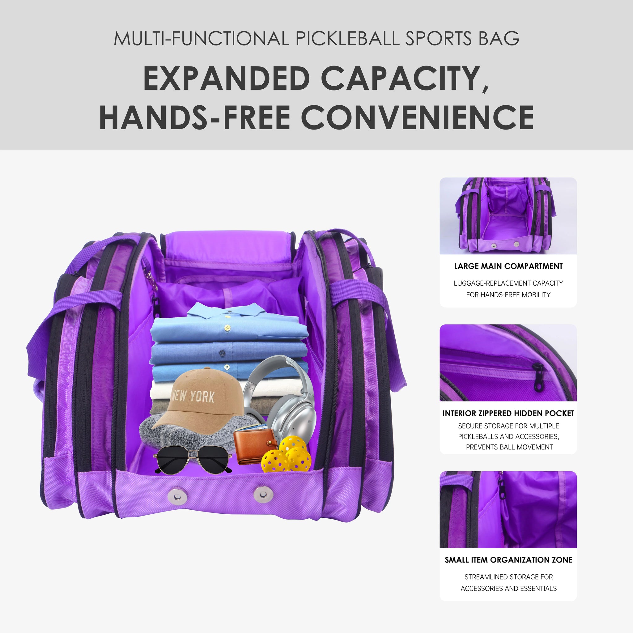 Luzz Outdoor Sports Pickleball Backpack